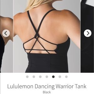 Lululemon Dancing Warrior Tank